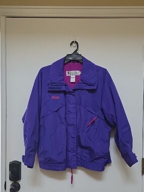 Columbia Purple Jacket with Pink Accents